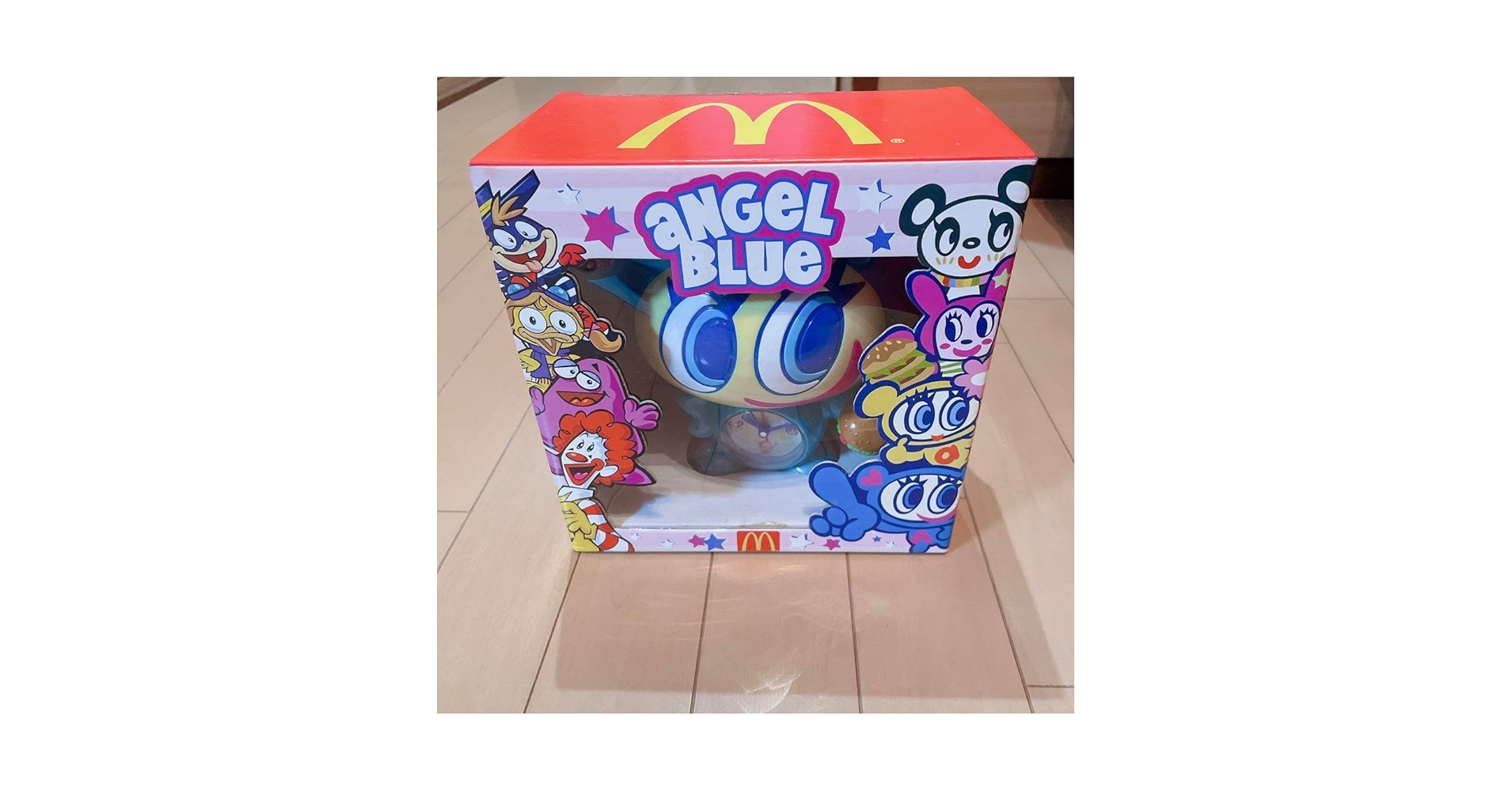 【激レア❣️新品未使用‼︎ANGEL BLUE×McDonald's☆目覚まし時計】 Angel Blueエンジェルブルー ナカムラくん マクドナルド